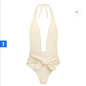 NWOT Montce Tropez Tie-Up One-Piece (size medium)